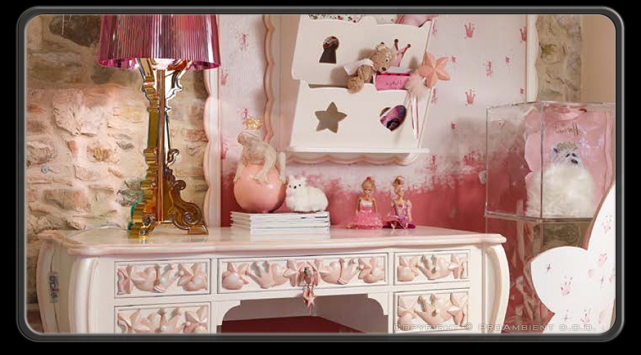 Otroška sobica - luksuzno stilno pohištvo
