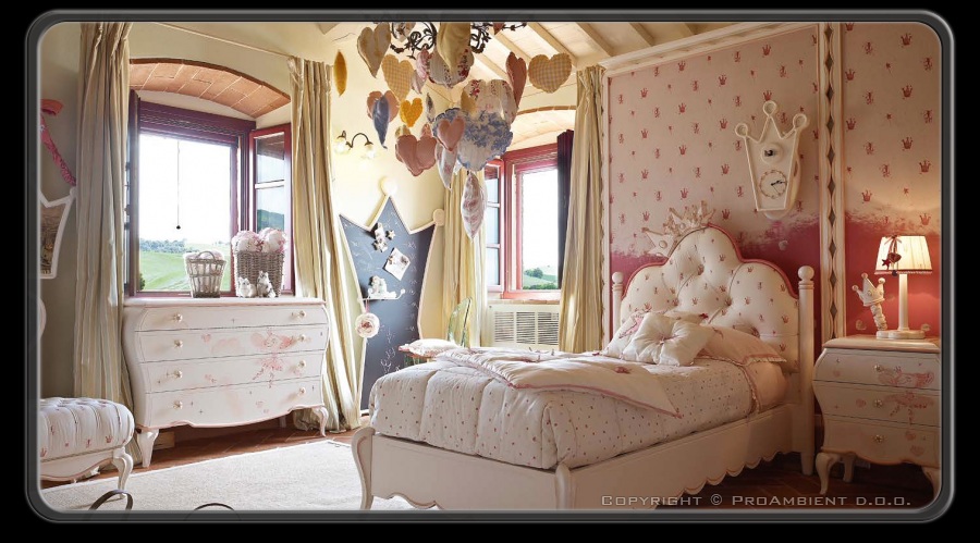 Otroška sobica - stilno pohištvo