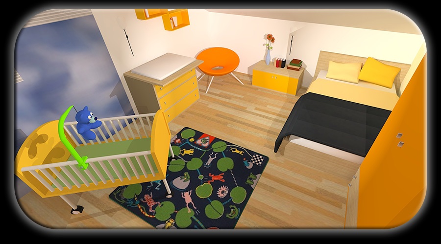 Otroška soba + soba za dojenčka