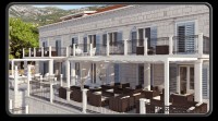 3D hotel arhitektura istra dalmacija