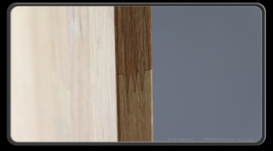 Kuhinja masivna detajl