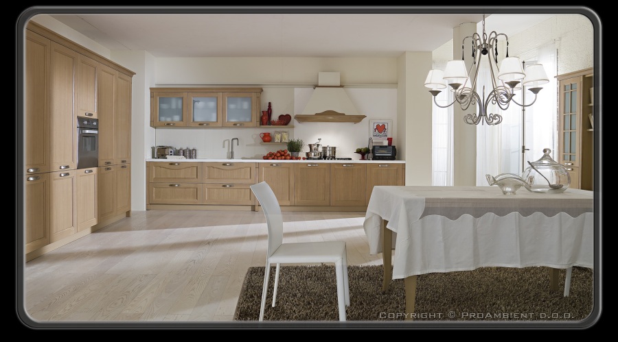 Masivna Hrastova kuhinja