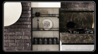 Notranja oprema - industrijski stil